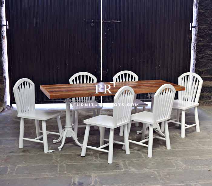 Charming Cafe Dining Set Table Chair Furnitureroots White Cafe Dining Set Distressed Table Chair Furnitureroots